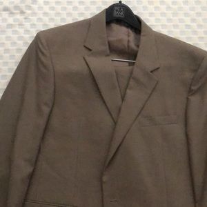 Joseph A. Bank Tan suit